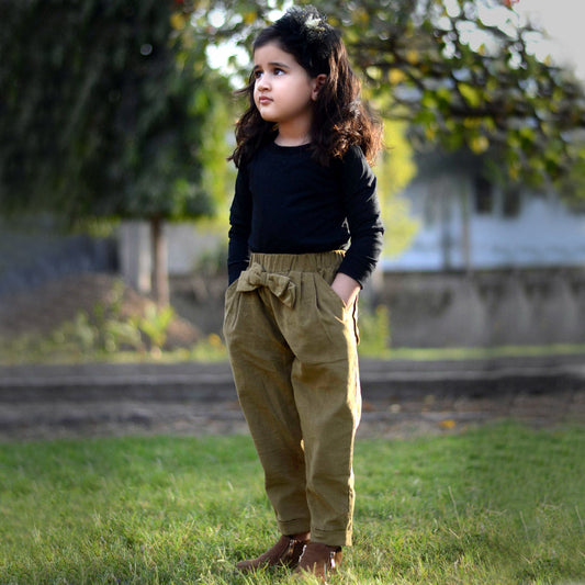 Full Sleeve Top with Pant - Black