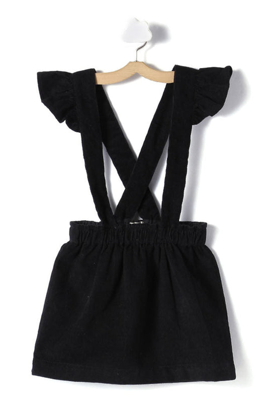 Checks Printed Shirt With Pinafores