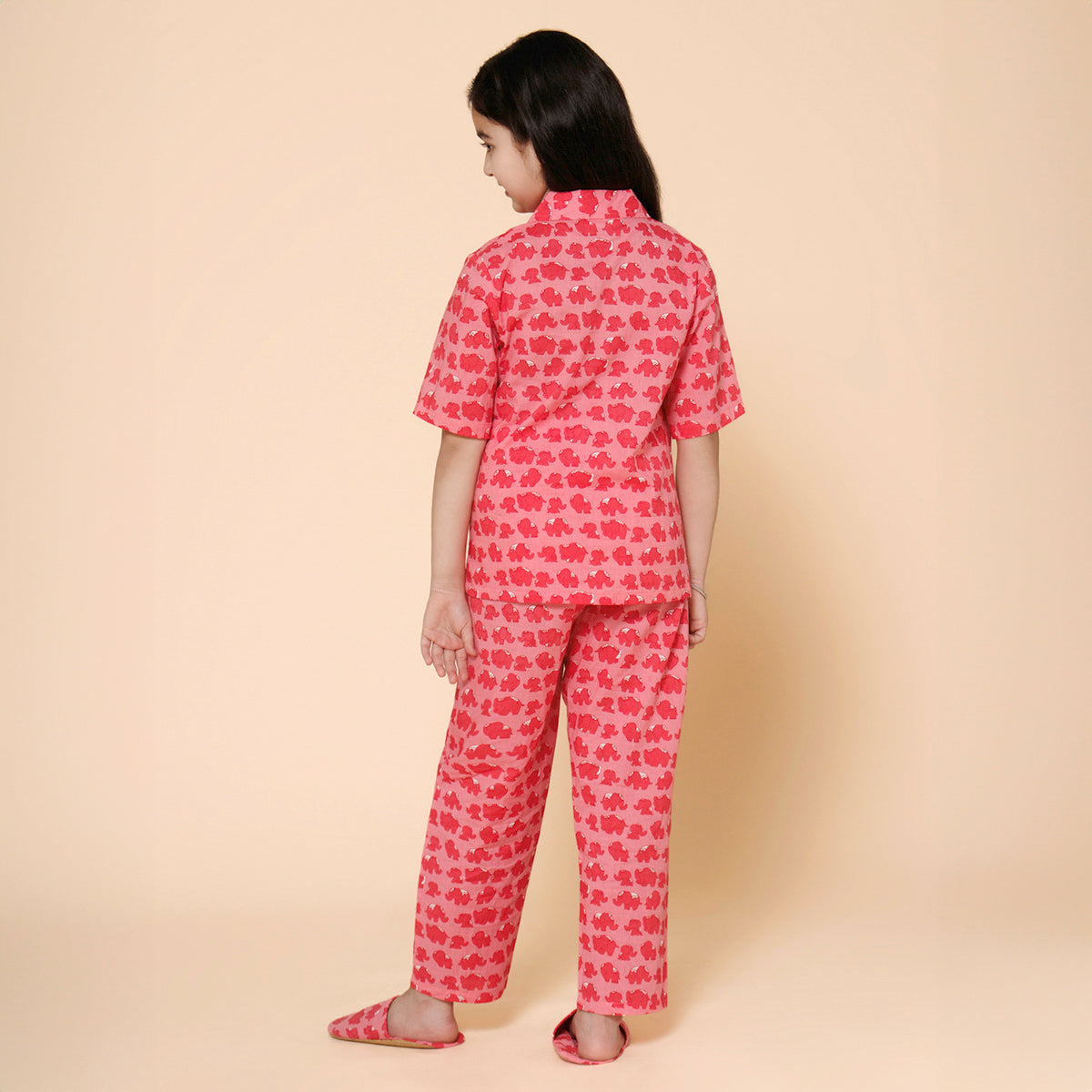 Pink Elephant Night Shirt with Pyjama &amp; Slipper