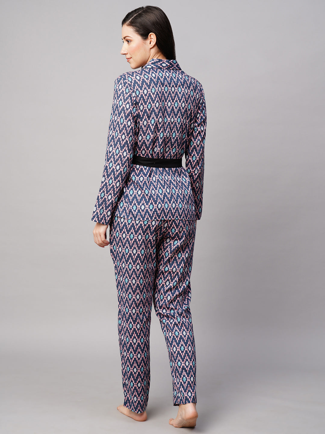 Women 2 Pieces Ethnic Motifs Printed Night suit