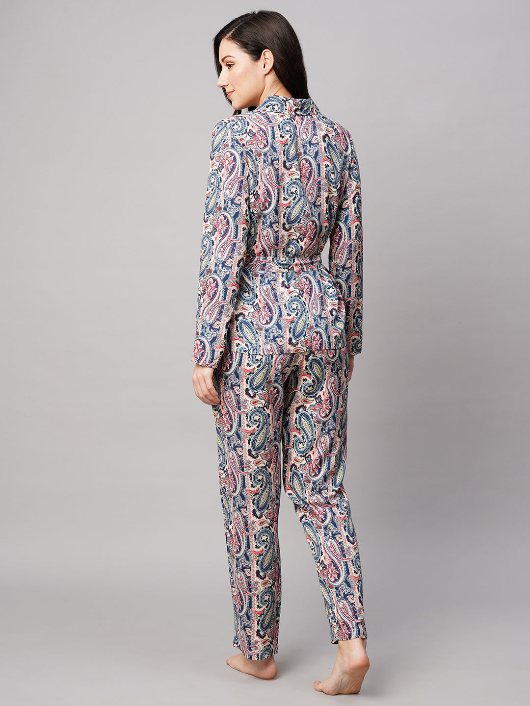 Women 2 Pieces Ethnic Motifs Printed Night suit