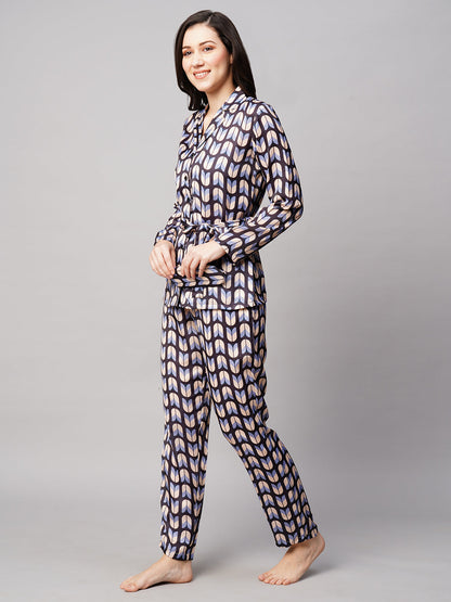 Women Printed Night suit