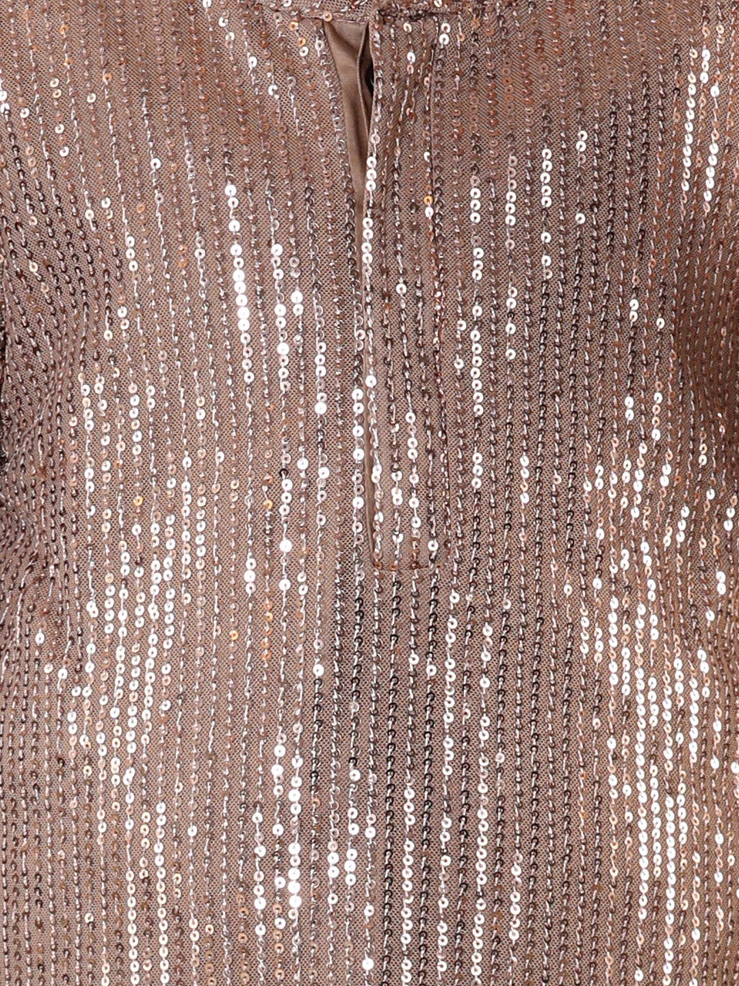 Piccolo Boy's Copper sequence Kurta and pyjama set