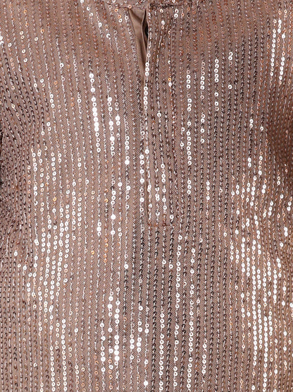 Piccolo Boy's Copper sequence Kurta and pyjama set