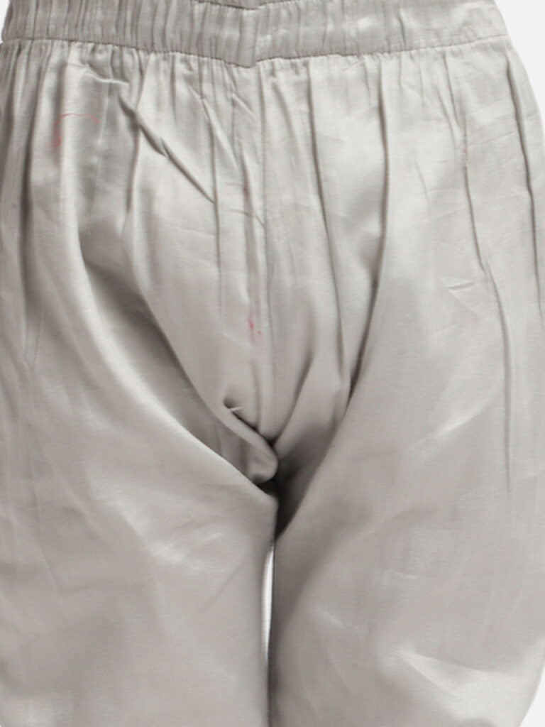 Grey Siquin Kurta Pyjama Set