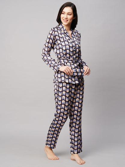 Women Printed Night suit