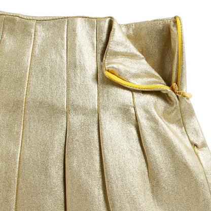 White Full Sleeve Top with Plated Skirt