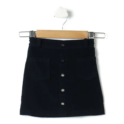 V Neck Top With Skirt - Blue