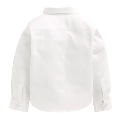 Denim Dungree With Shirt - Blue