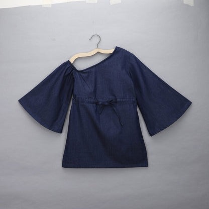 Navy Solid Dress