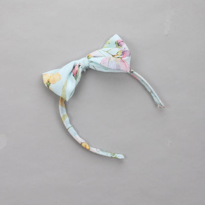 Green Floral Dress with Hairband