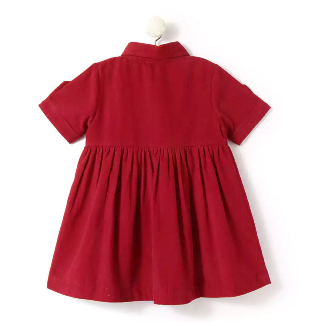 Trendy Girls Dress - Red