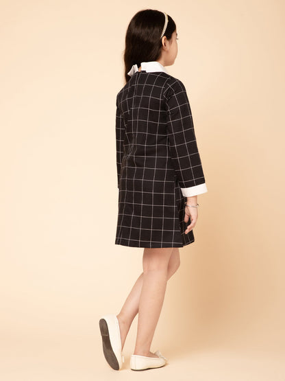 Checked Shirt Dress