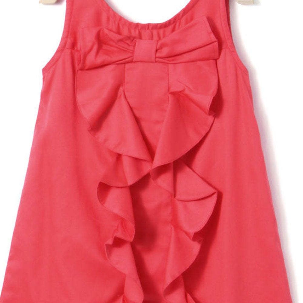 Red Straight Style Dress