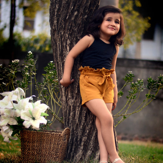 Girls Tank Top and Shorts Set