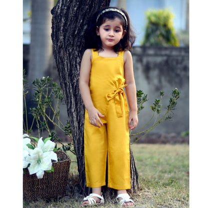 Trendy Girls Jumpsuits - Yellow