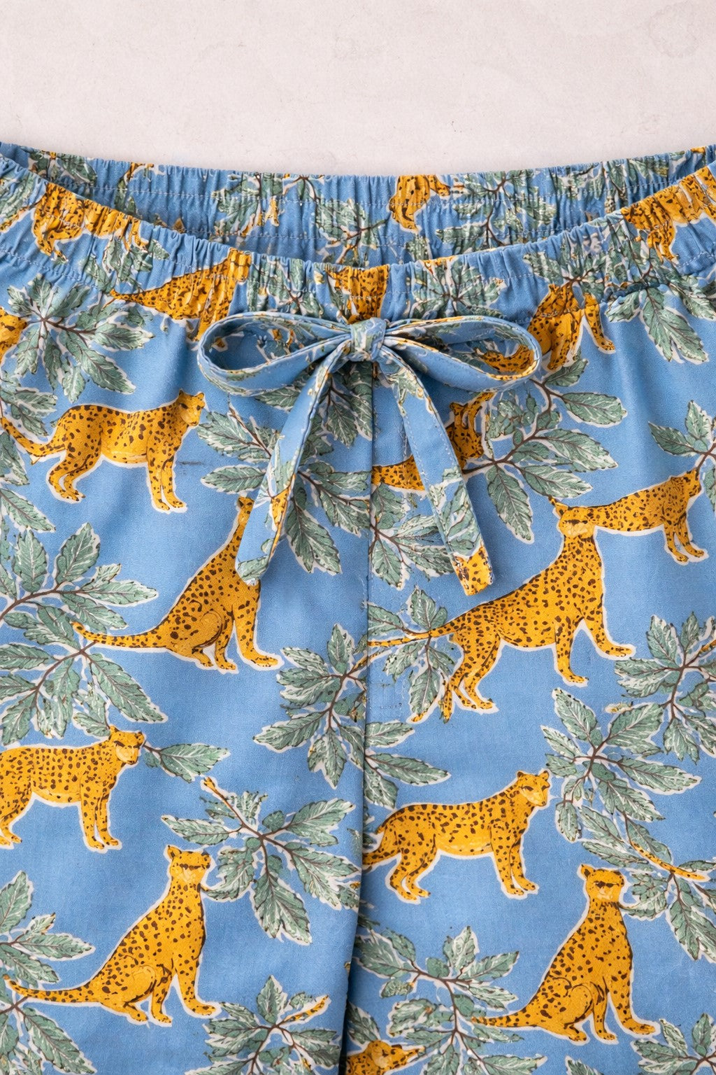 blue animal print nightsuit
